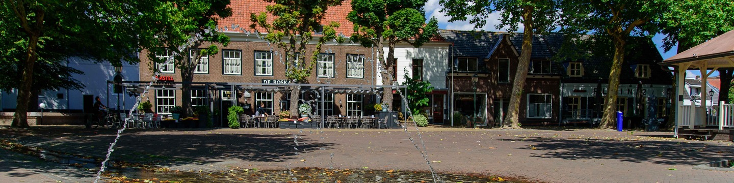 Plein oude dorp houten